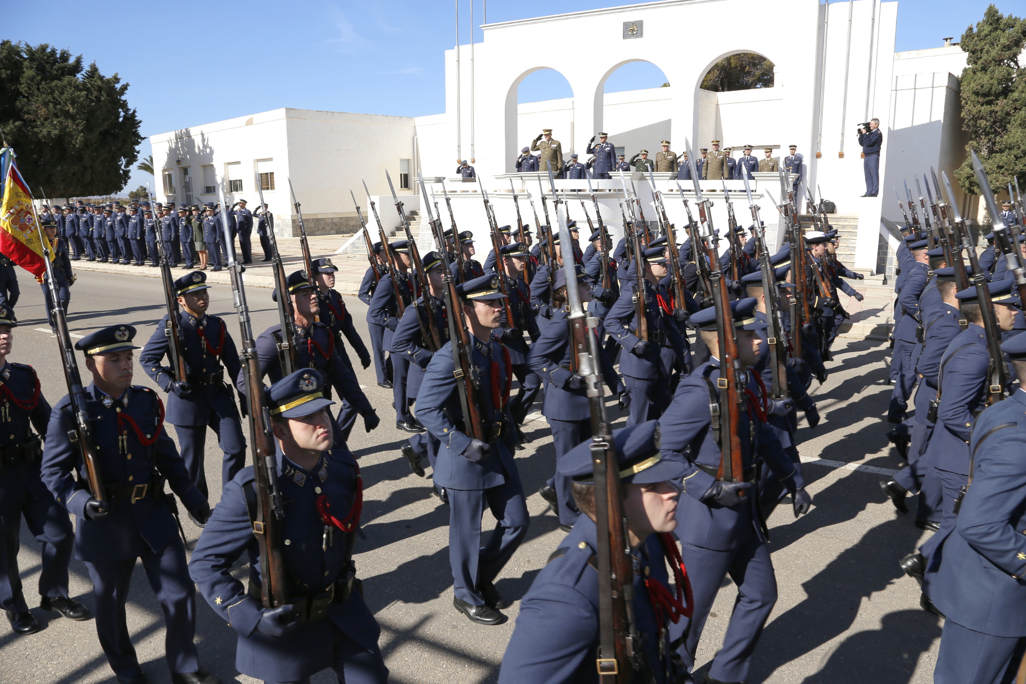 El JEMAD explica el plan de las Fuerzas Armadas 2030 a los cadetes de la Academia General del Aire