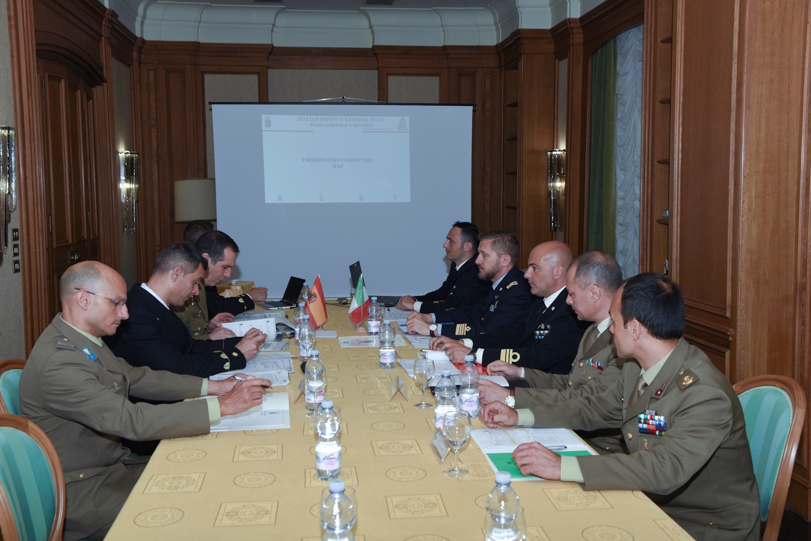 Reunión del Grupo de Coordinación de la SIAF