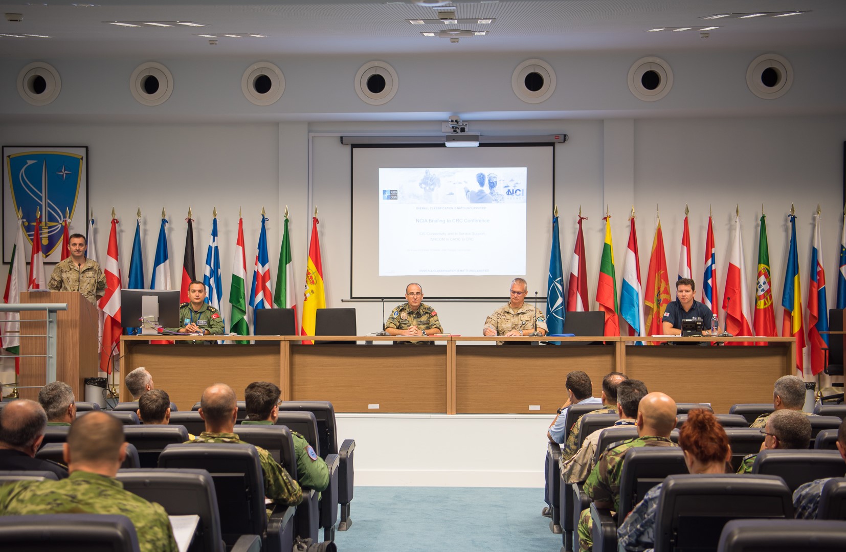 El CAOC-TJ instruye a 12 países en materia de policía aérea y vigilancia del espacio aéreo del flanco sur de la OTAN