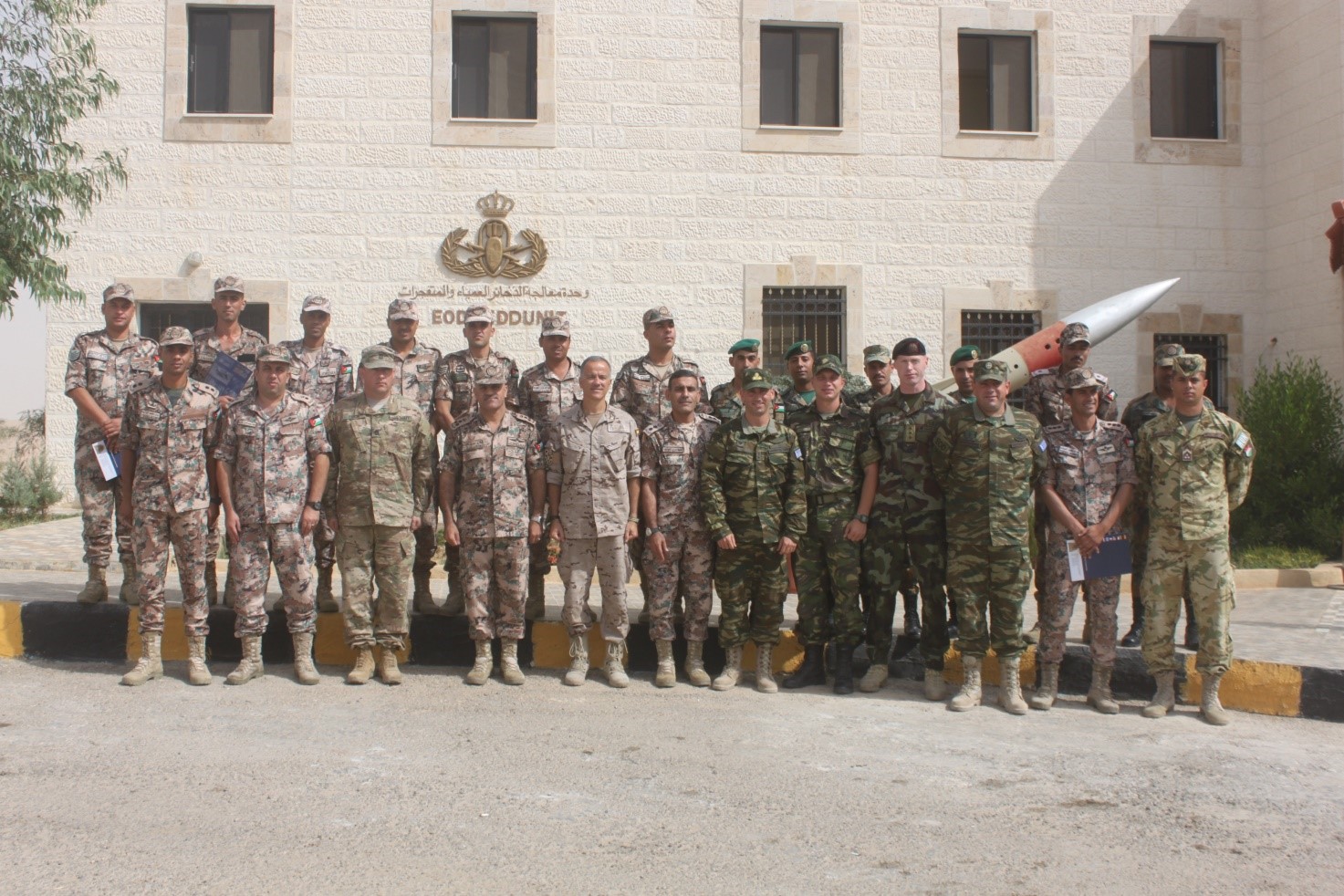 Apoyo del C-IED COE a la “Royal Jordanian Army”.