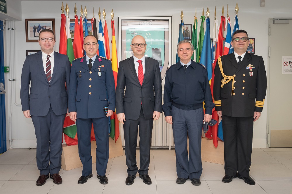 Visita oficial del embajador de la República de Turquía al Centro de Operaciones Aéreas Combinadas Torrejón (CAOC TJ)