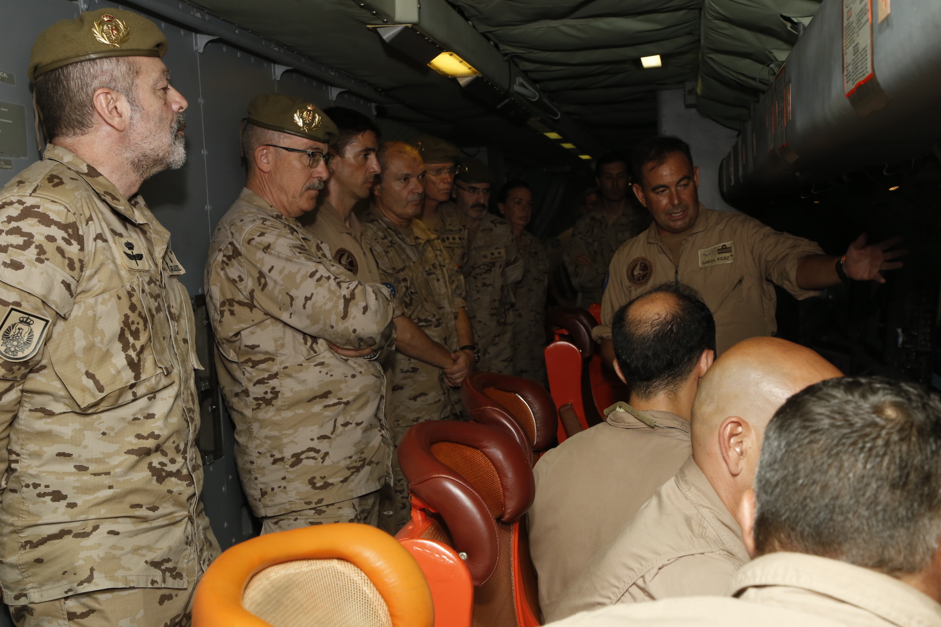 El JEMAD visita a las tropas desplegadas en Líbano, Somalia, Yibuti y Sigonella