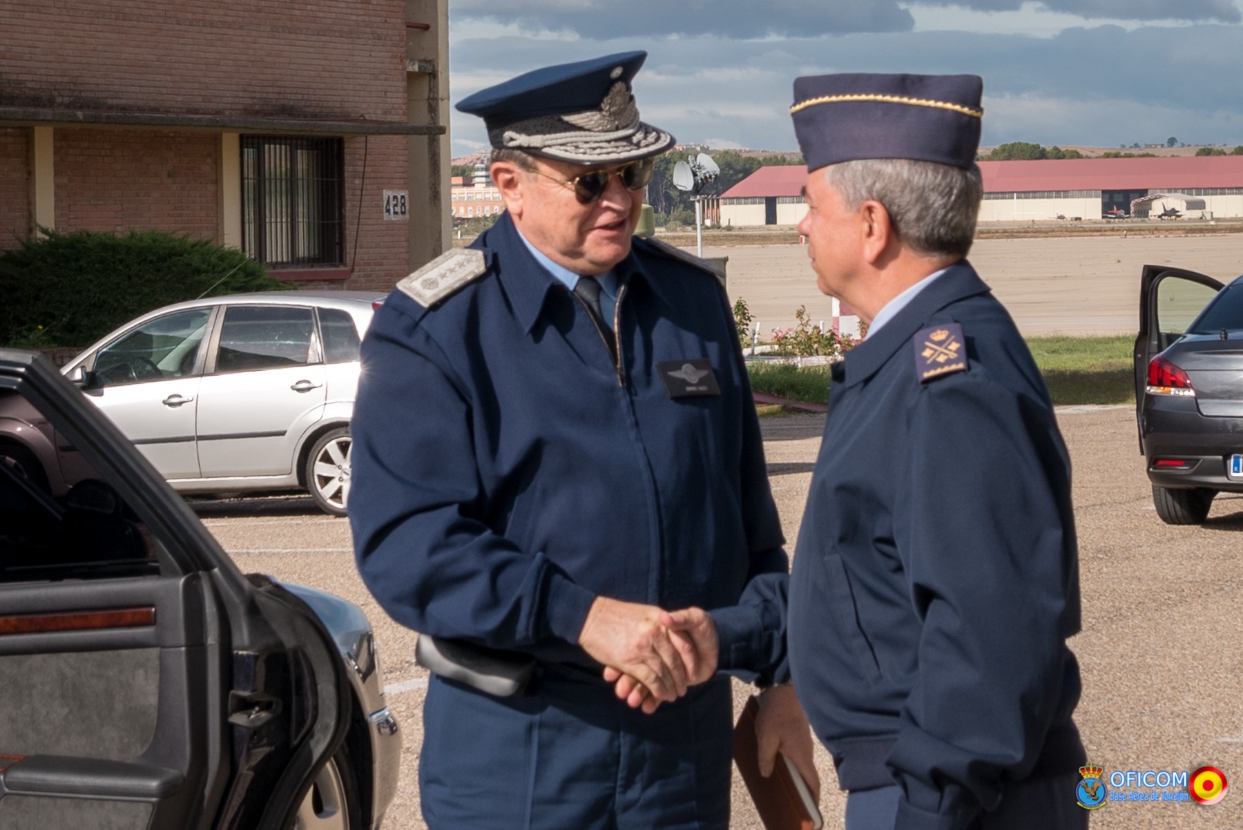 El Jefe del Estado Mayor de la Fuerza Aérea Argentina visita el Centro de Operaciones Aéreas Combinadas de Torrejón