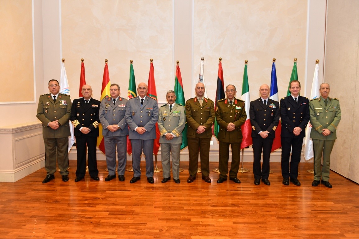 XI Reunión de Jefes de Estado Mayor de Defensa de la Iniciativa 5+5 Defensa
