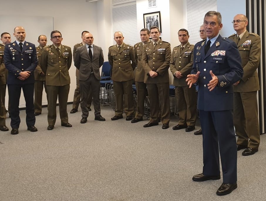 El JEMAD se reúne con los presidentes del Comité Militar de la OTAN y de la UE