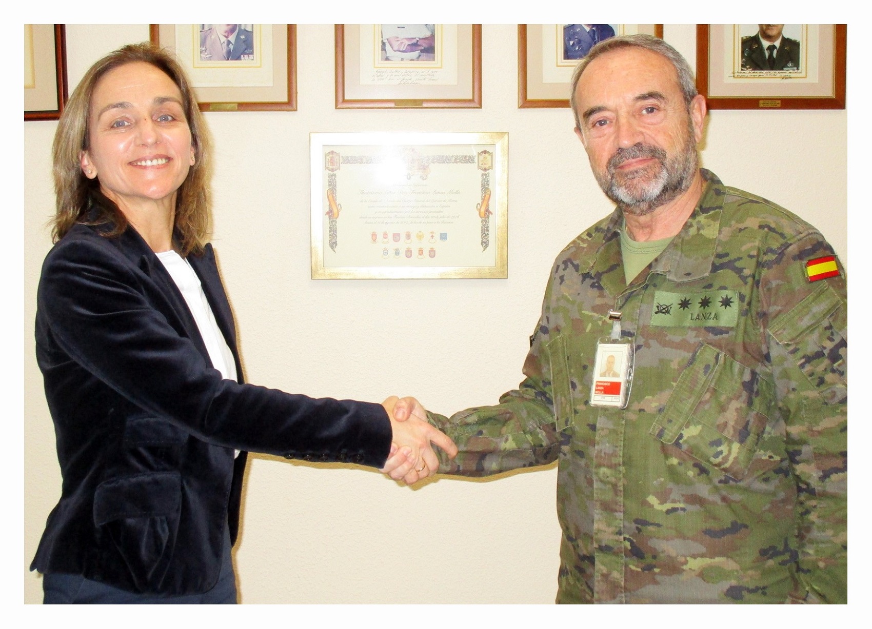 La Unidad de Verificación Española recibe la visita de la subdirectora general de No Proliferación y Desarme