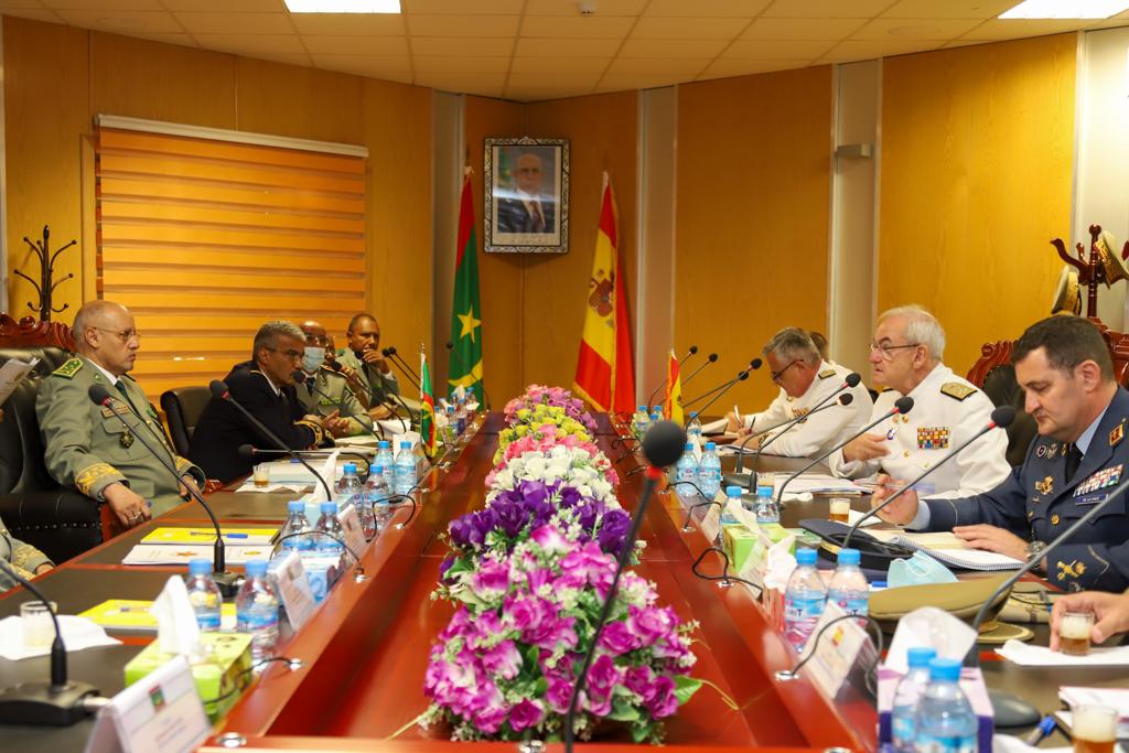 Reunión del JEMAD con su homólogo mauritano