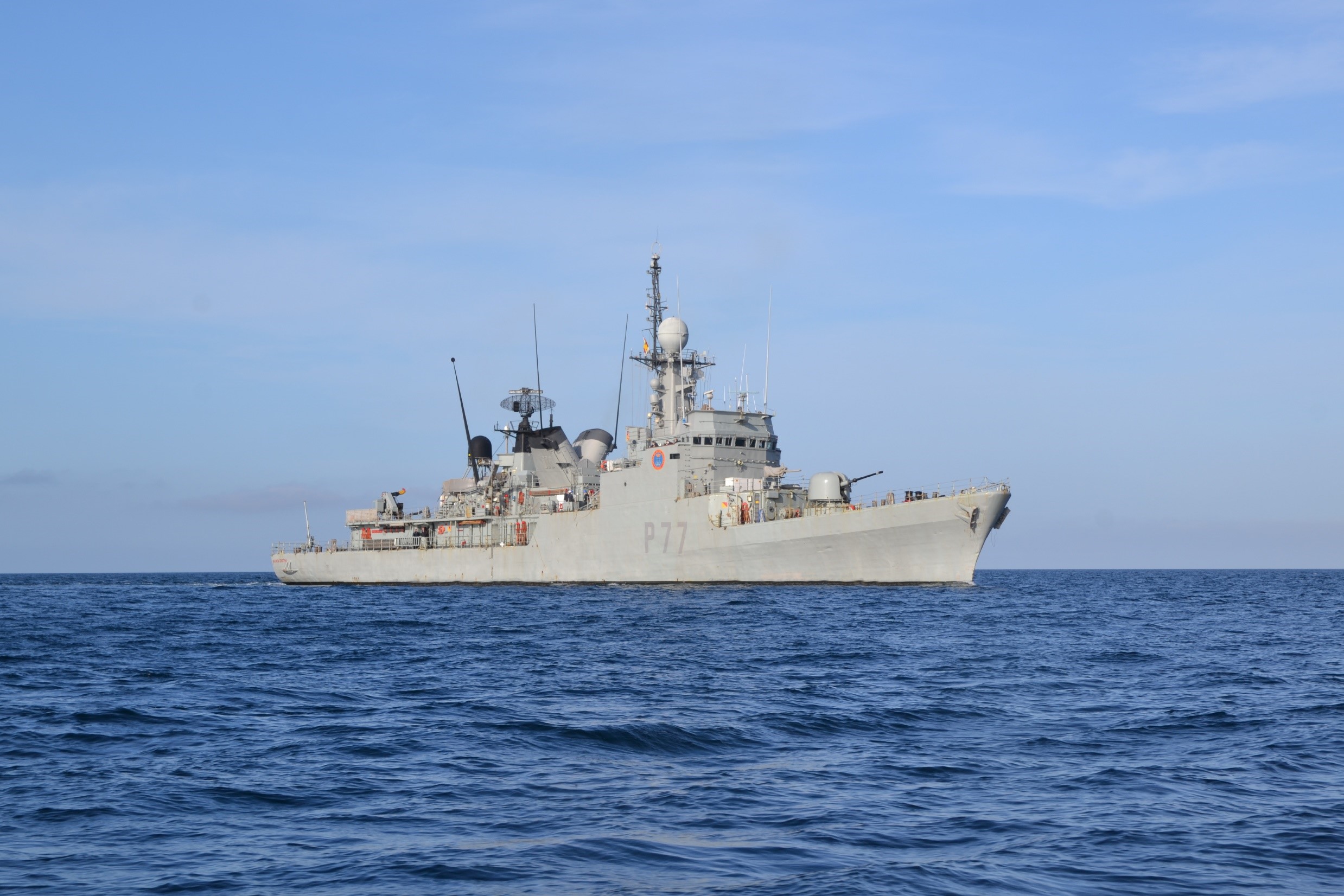 Navegación del patrullero ‘Infanta Cristina’