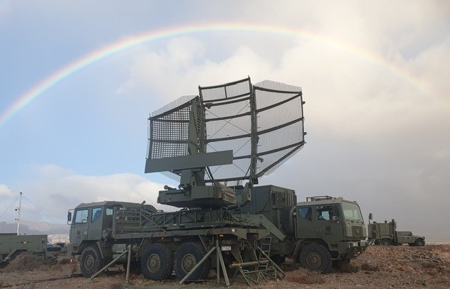 RADAR AN TPS-43E en su cometido de vigilancia aérea