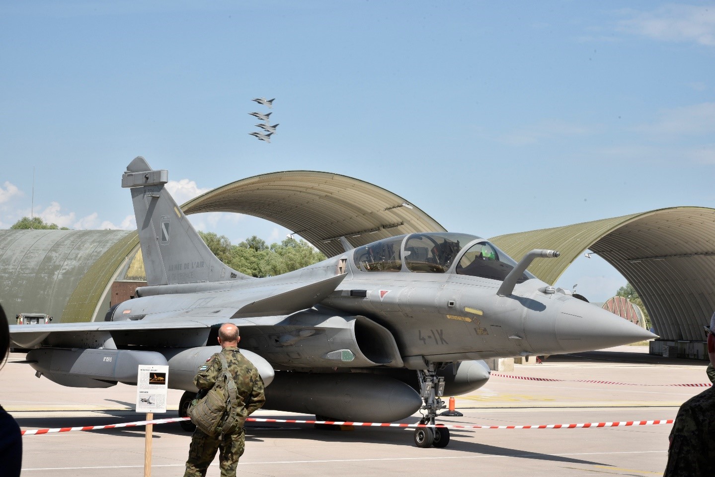 Visita a la Base Aérea 113 en Saint Dizier