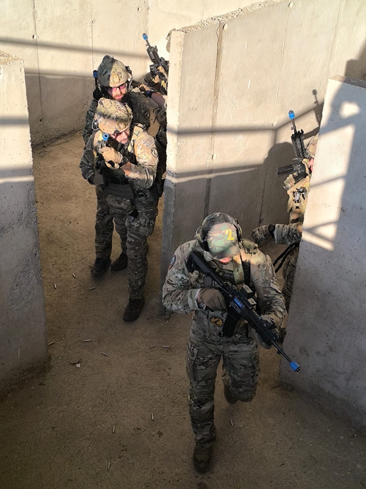 Ejercicio de incursión en edificio, enmarcado en ‘Estrella Austral 25