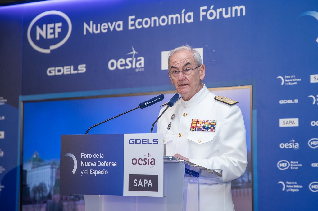 JEMAD durante su intervención