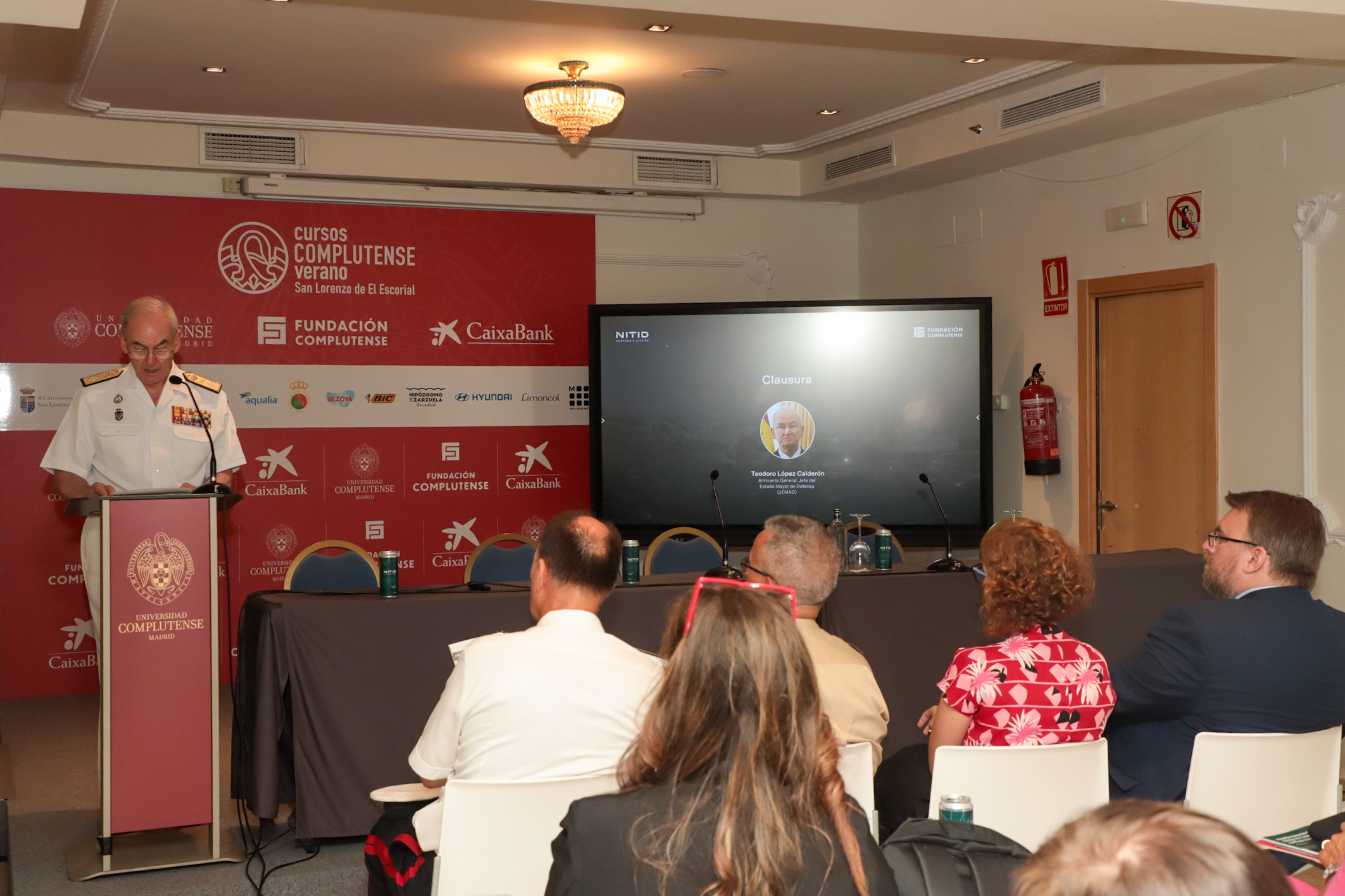 Palabras de clausura del JEMAD