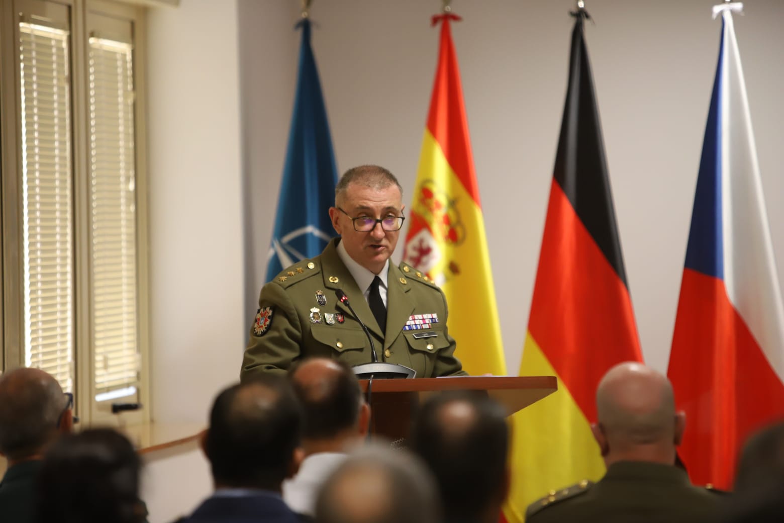 Discurso del coronel Sanz Maldonado