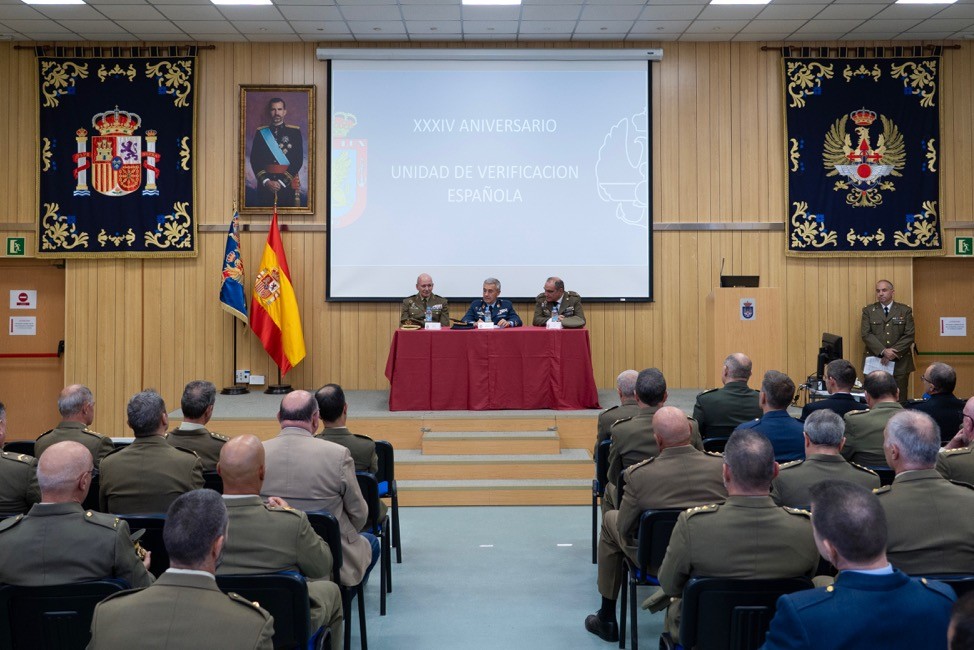 Intervención del  JEMACON durante la celebración