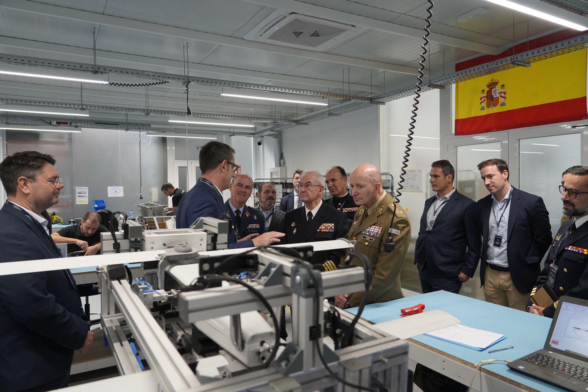 Visita a las instalaciones de fabricación