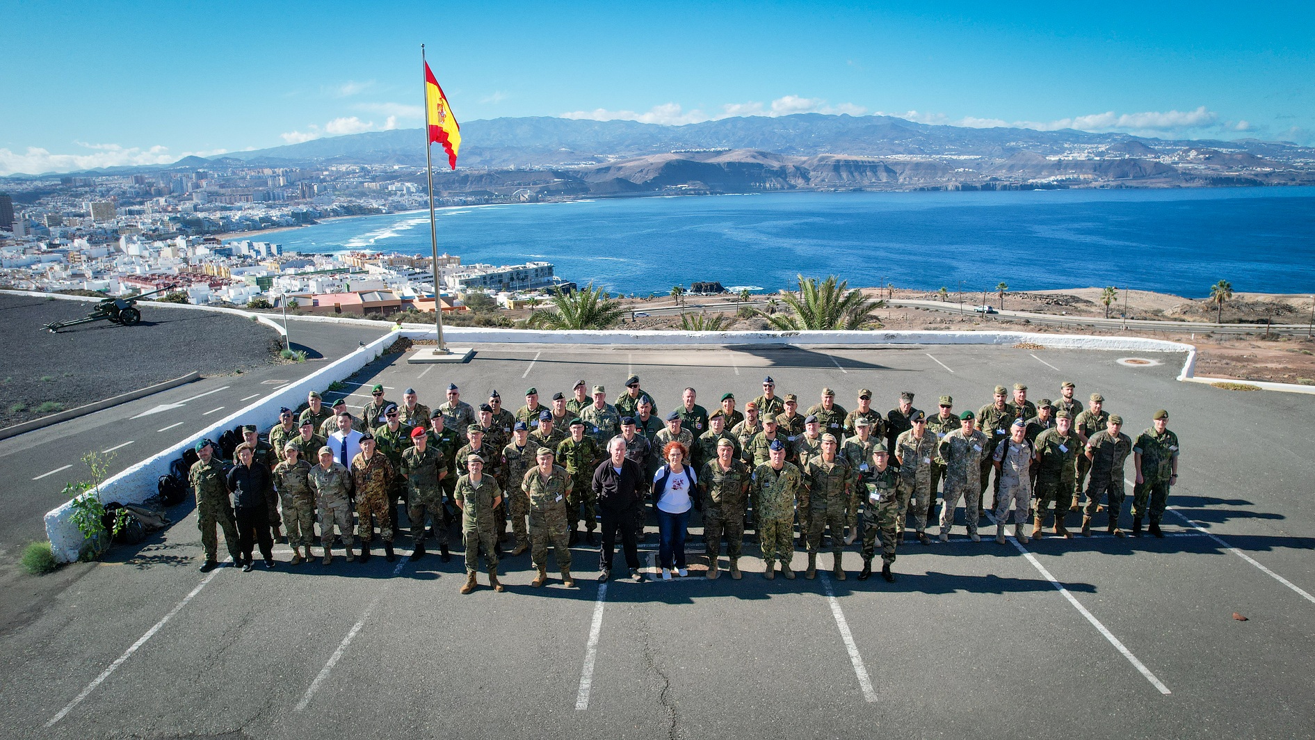 Delegados en la Brigada 'Canarias' XVI