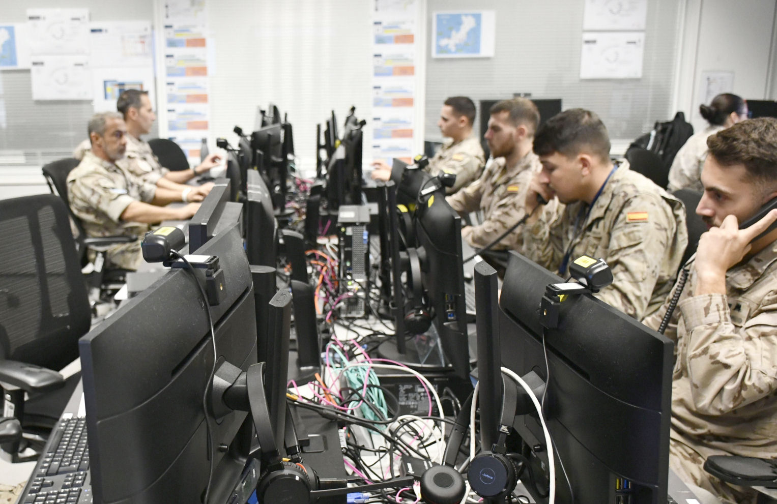 Boinas Grises del MCCE en Cyber Coalition 2025