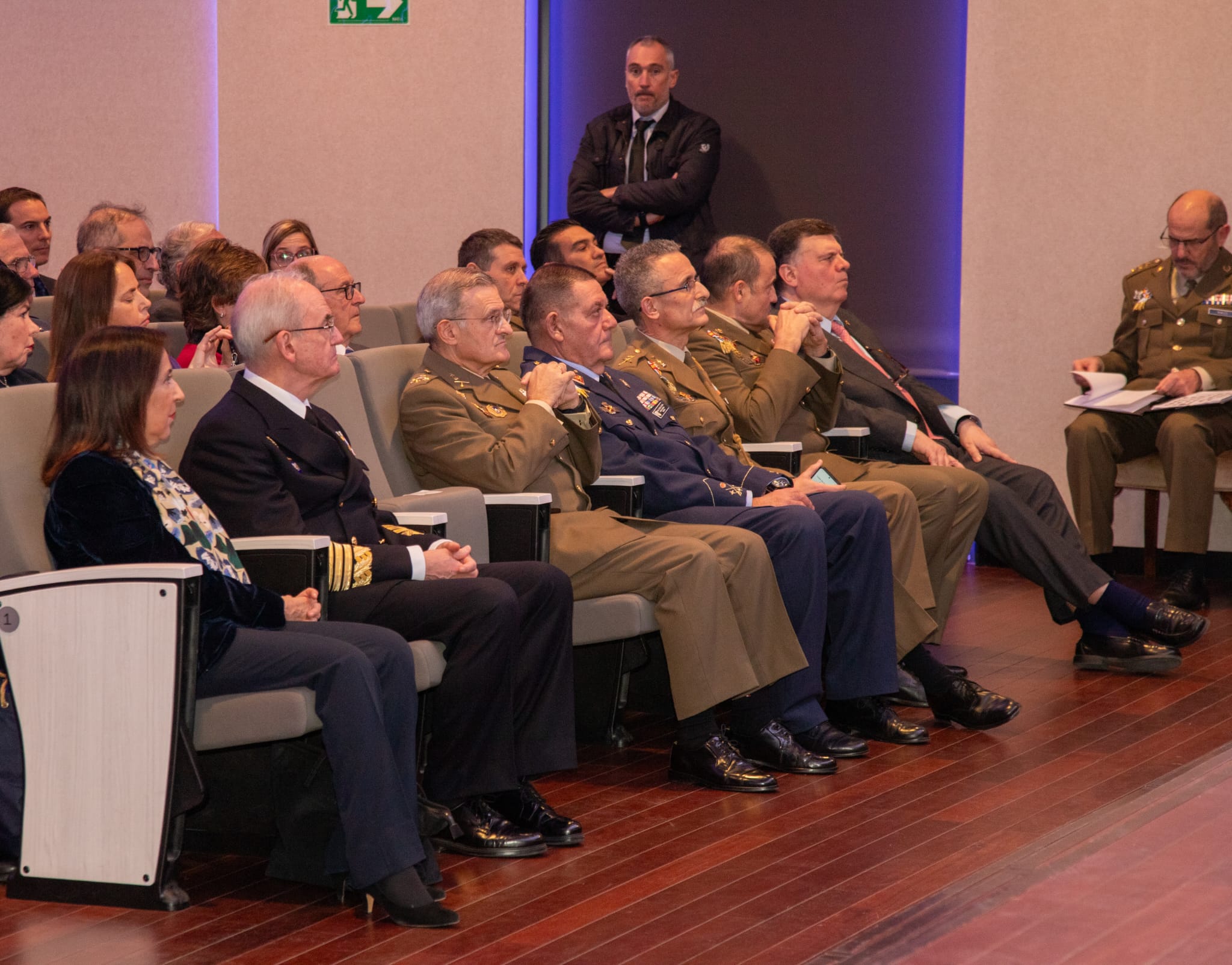 JEMAD durante el acto de clausura