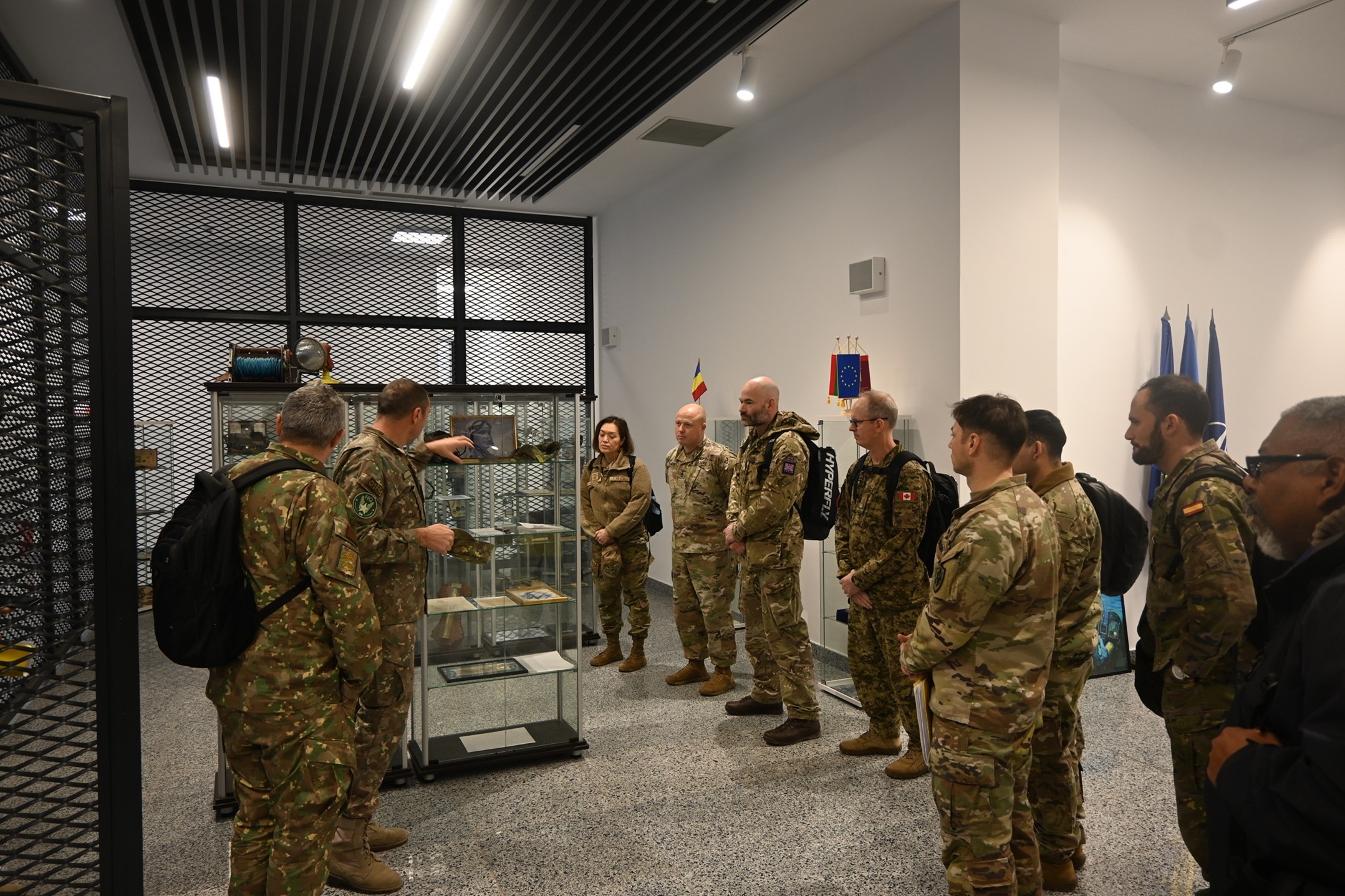 Visita a las instalaciones de la 86 Air Base