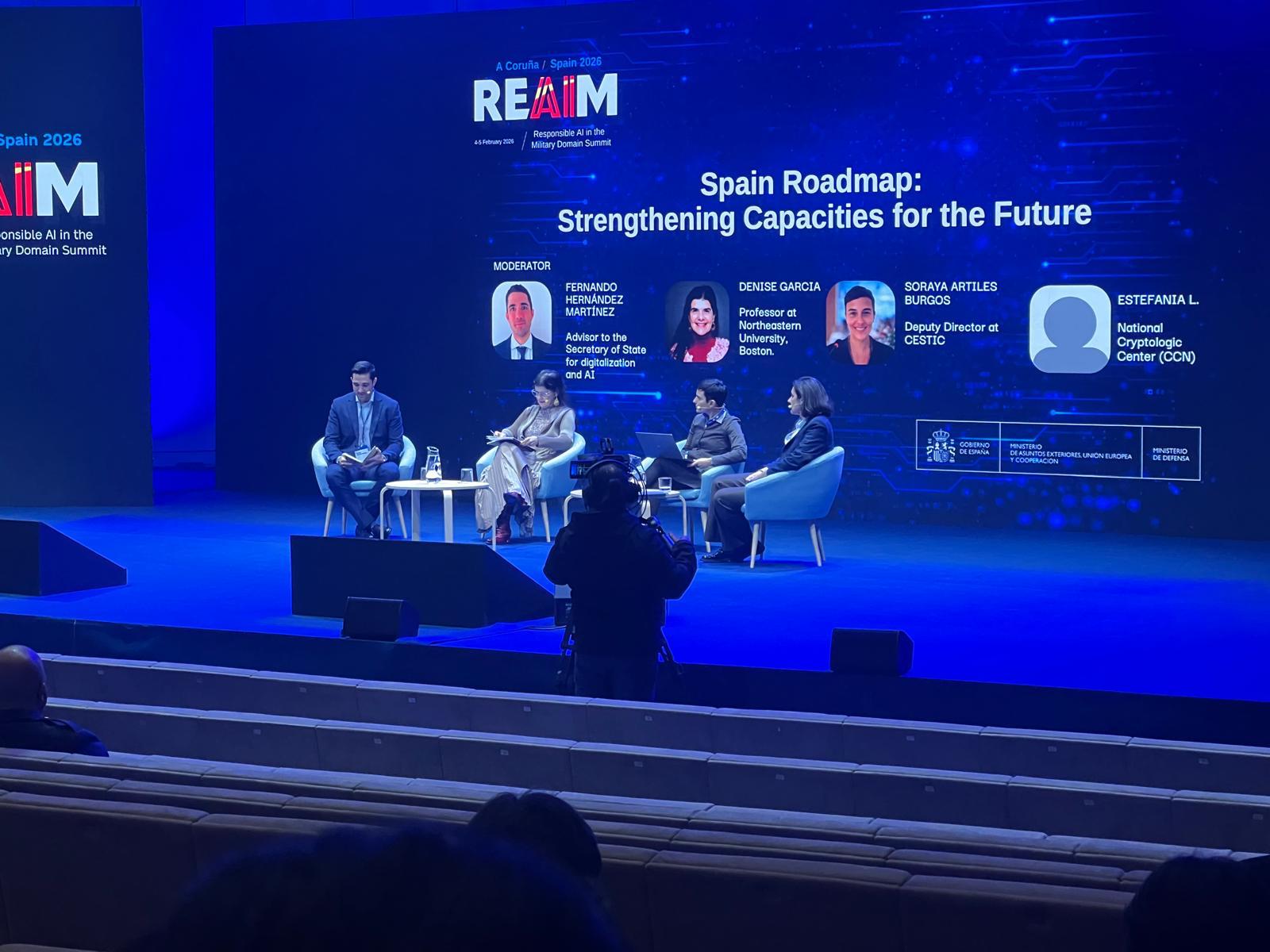 Participación del CRIA en la  III Cumbre sobre Inteligencia Artificial Responsable en el Ámbito Militar,