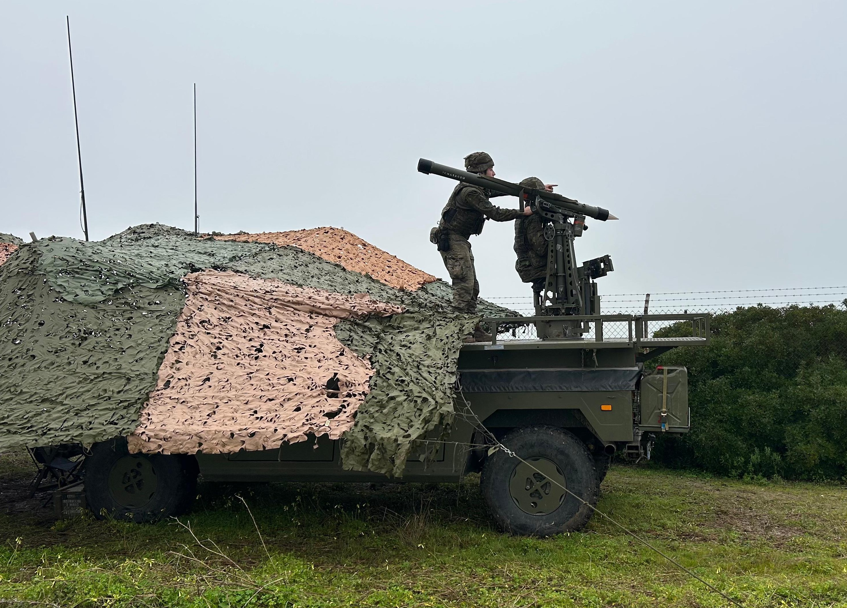 Puesto de tiro 'Mistral'