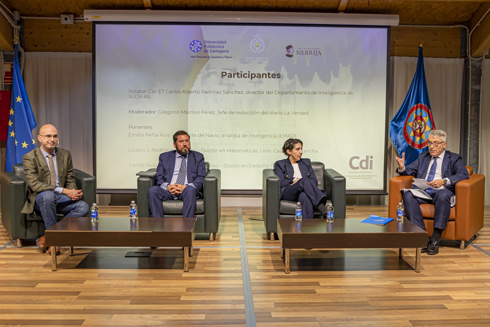 Ponentes en la redonda