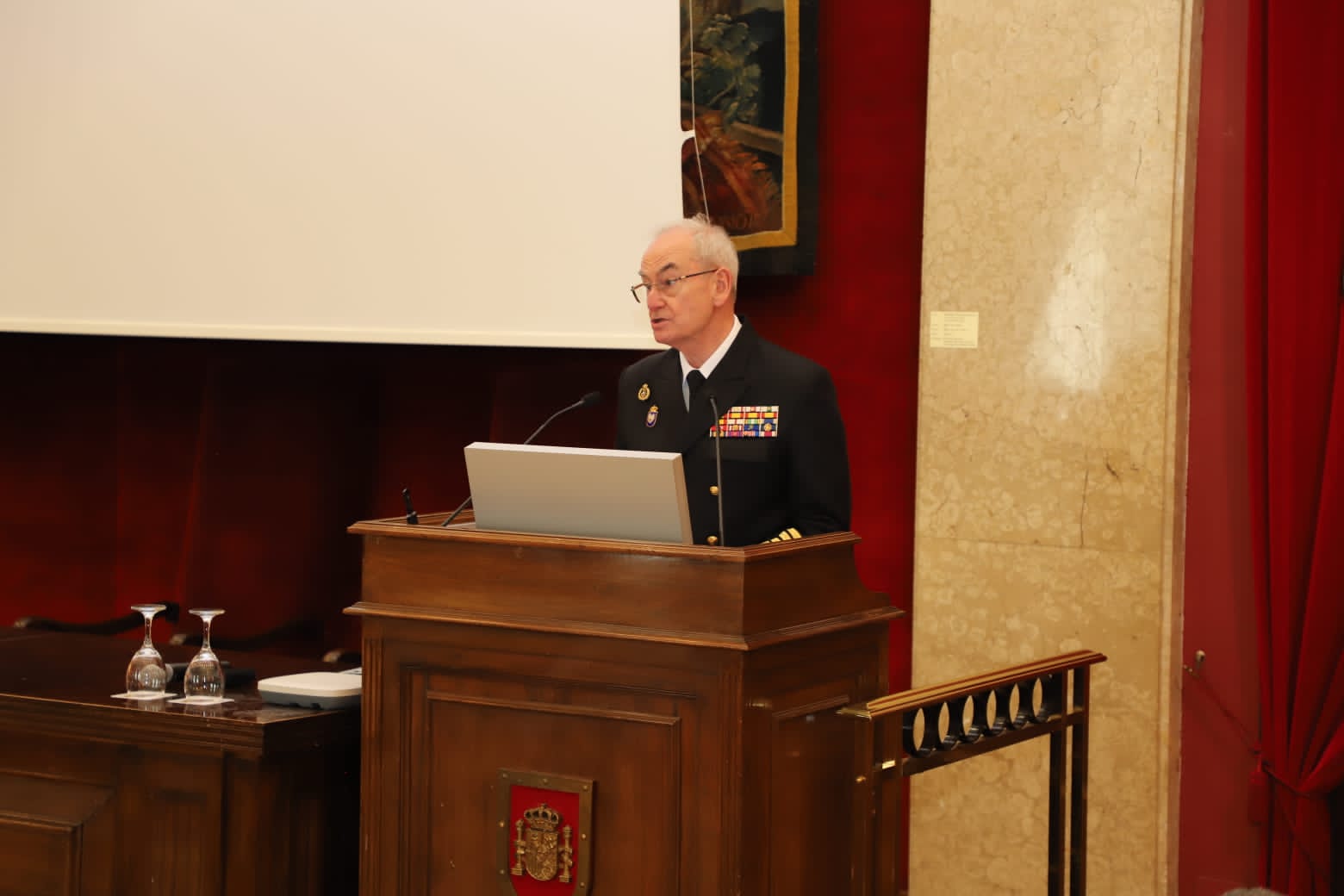 JEMAD durante su intervención
