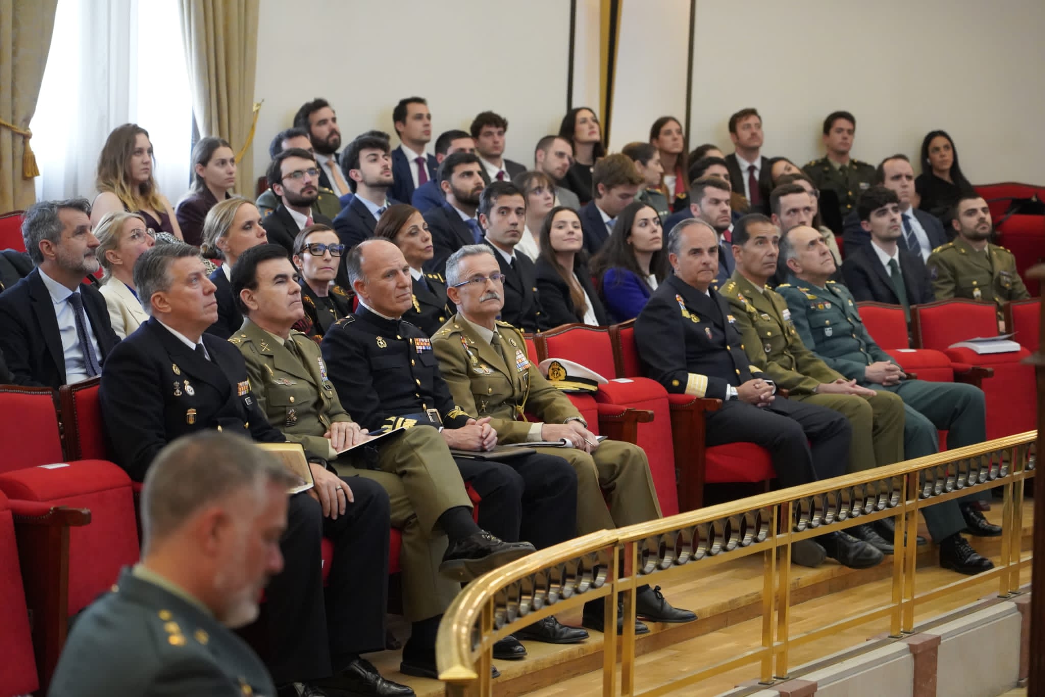 Asistentes a la lección final de los cursos