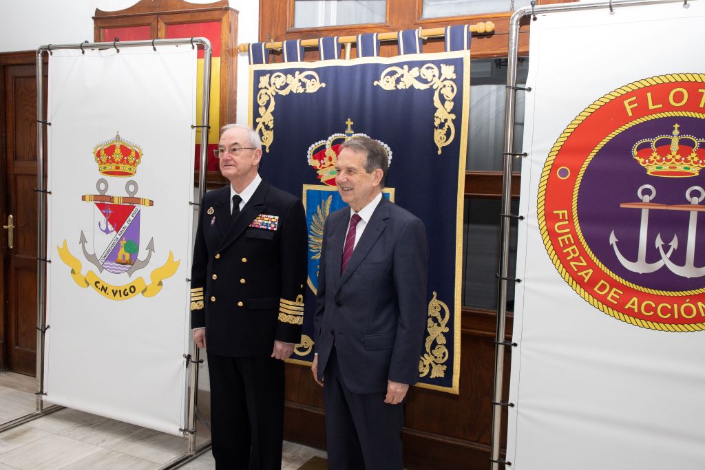 JEMAD y el alcalde de Vigo