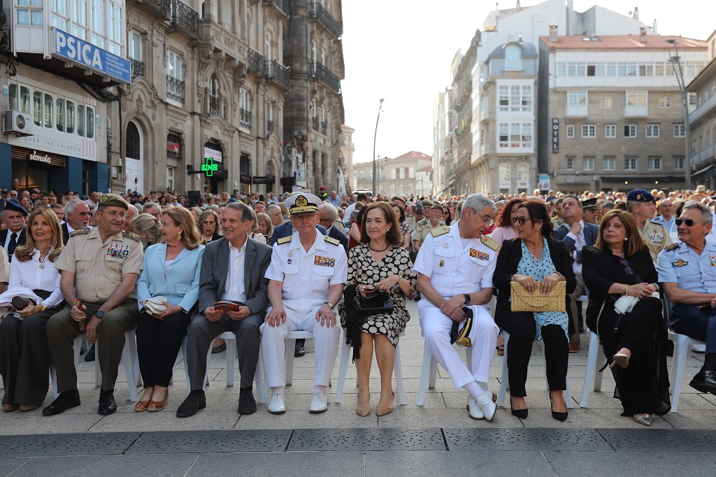 JEMAD, alcalde de Vigo , JEME, AJEMA y JEMA