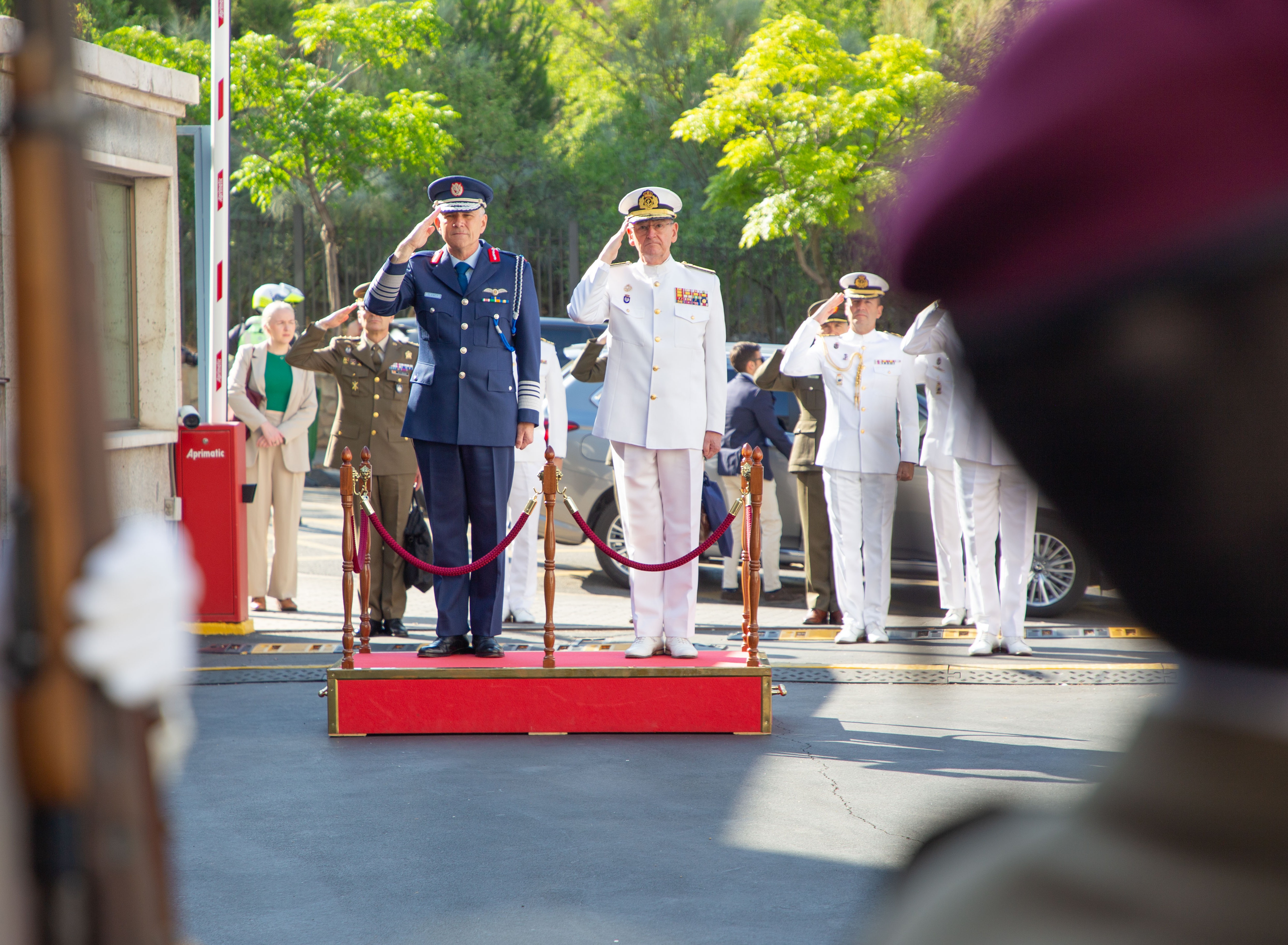 JEMAD recibe al general Clancy