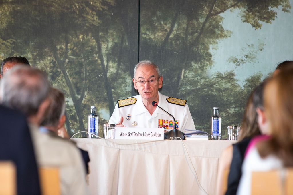 JEMAD durante su intervención