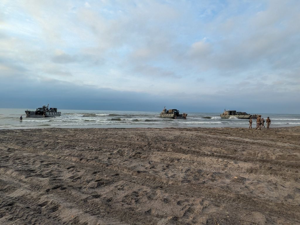 La Infantería de Marina española desembarca en la costa este de los Estados Unidos
