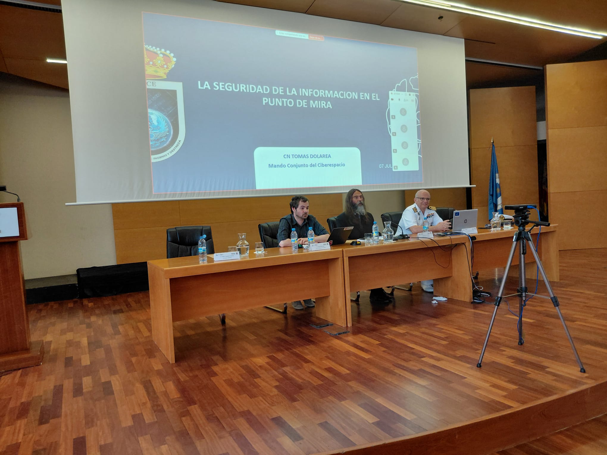 El Mando Conjunto del Ciberespacio participa en el curso de tecnologías disruptivas de la Universidad Politécnica de Madrid