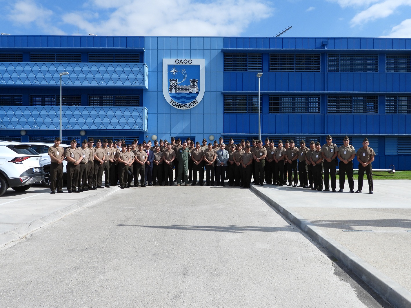 Foto de grupo de la visita