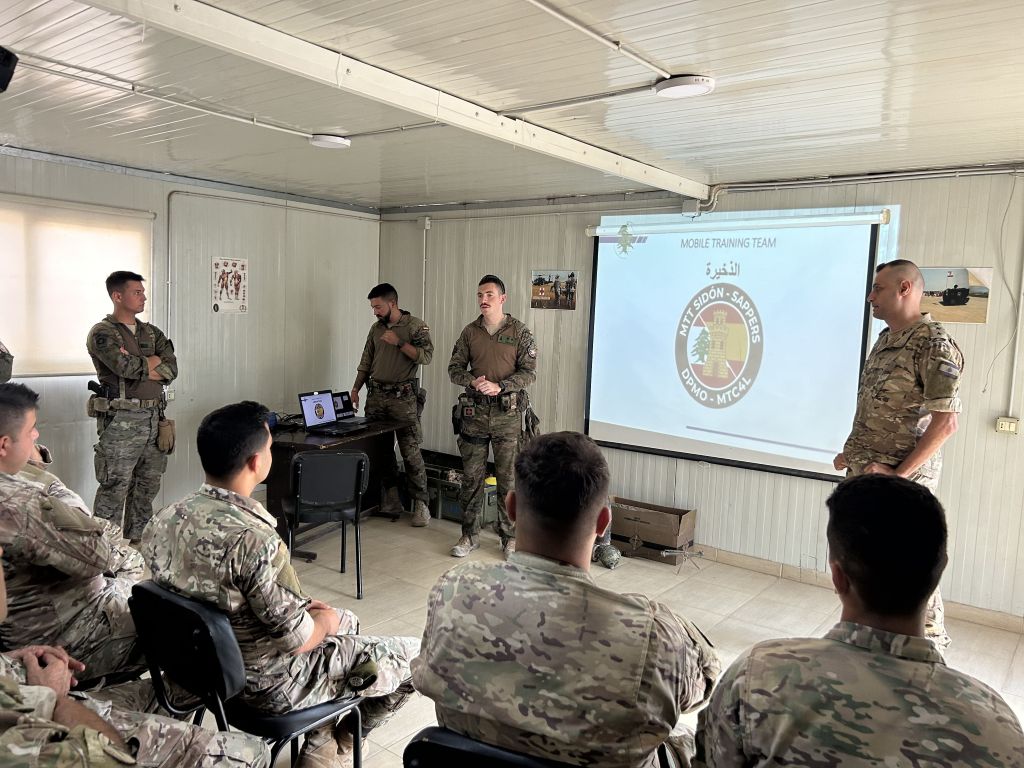 Presentación del C-IED & Demining Course.