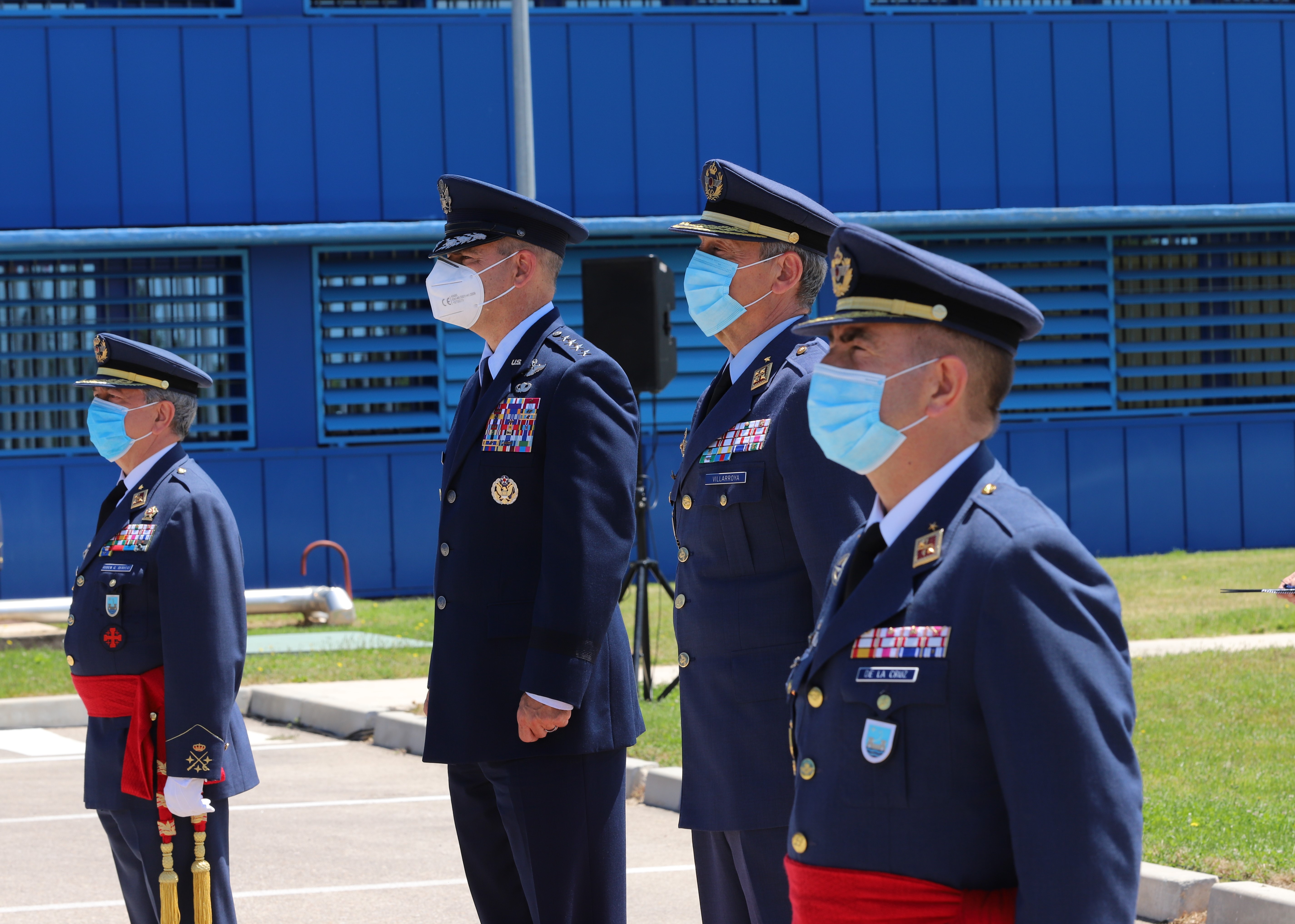 El general de división Fernando de la Cruz Caravaca toma el mando del CAOC TJ