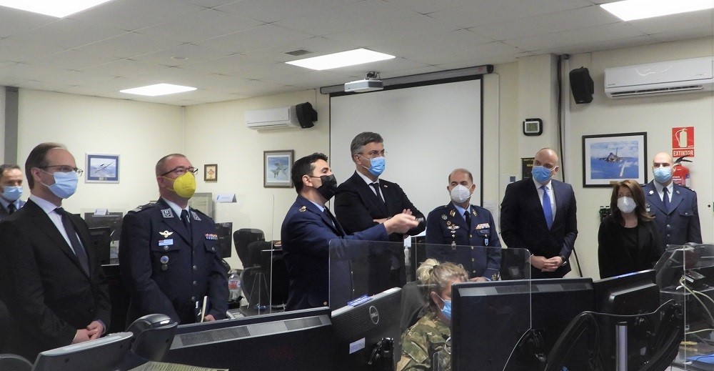 Visit to the operations room