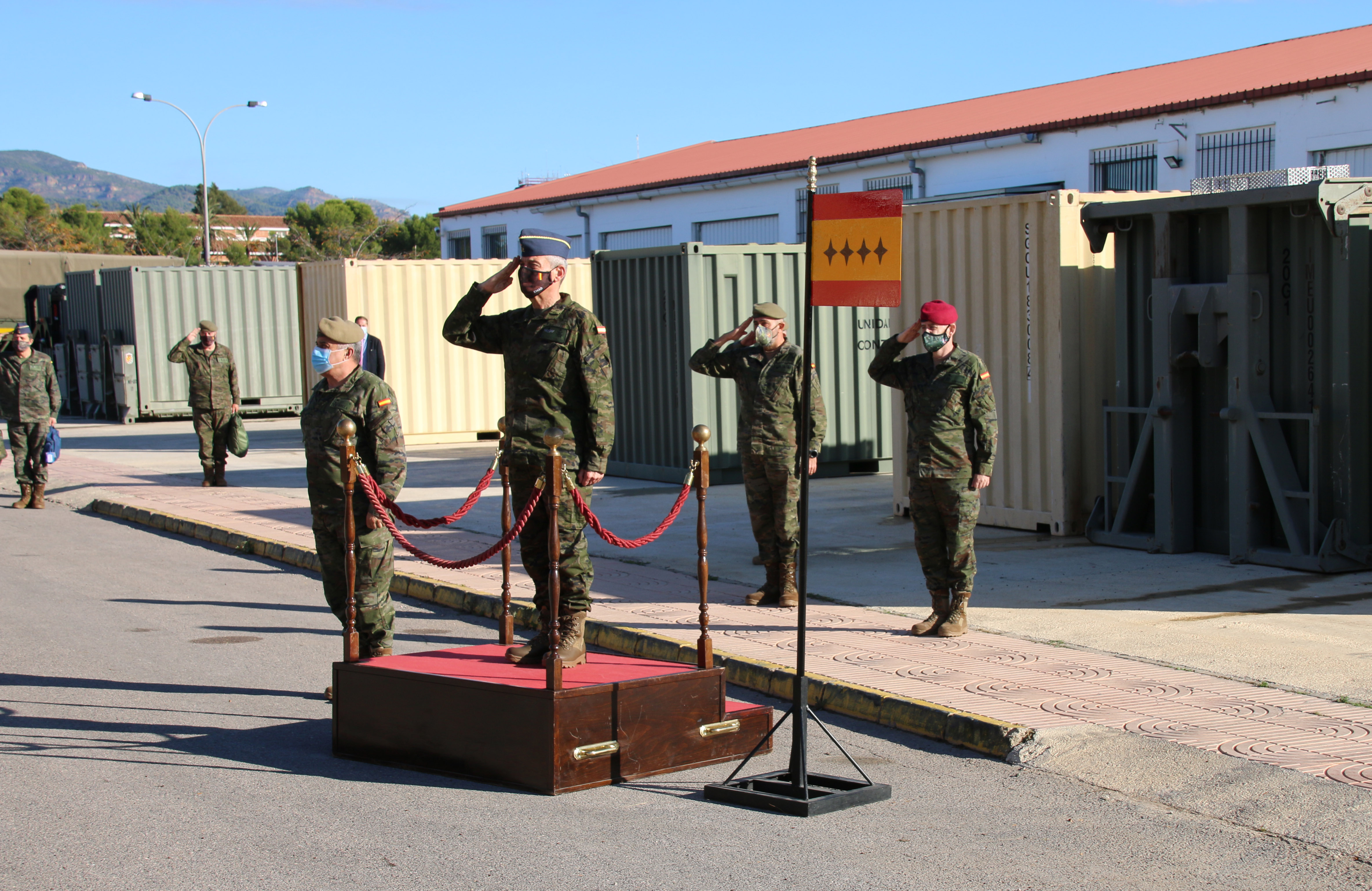 Spanish CHOD during the welcoming ceremony