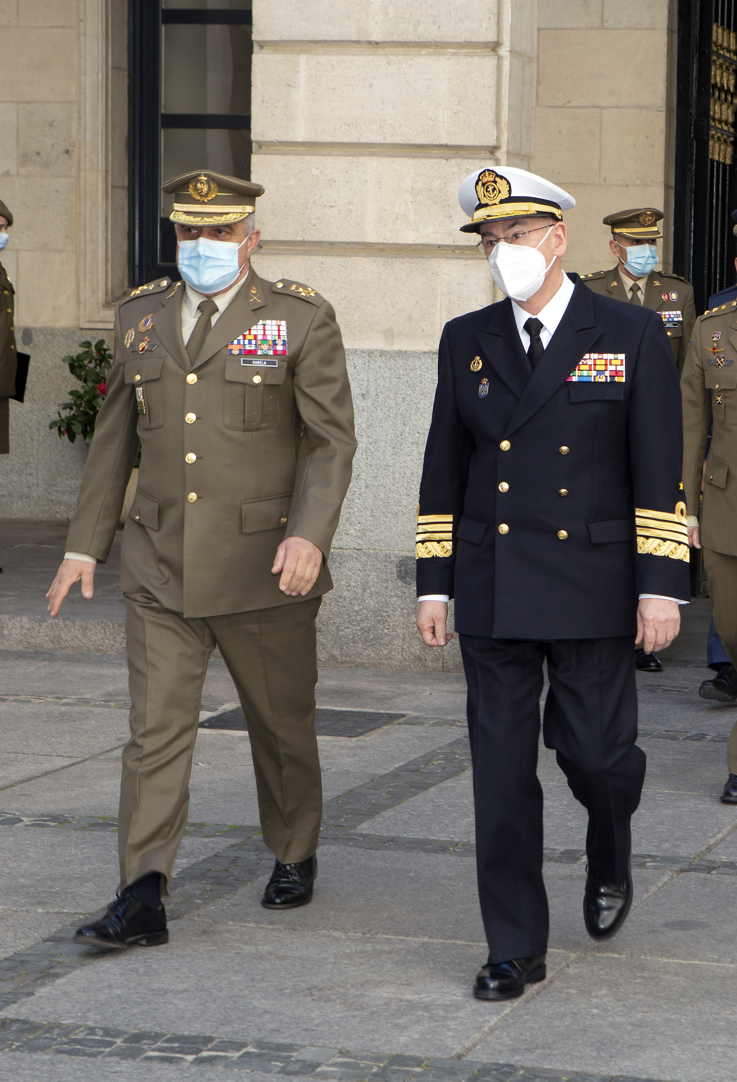 CHOD accompanied by Army Chief of Staff