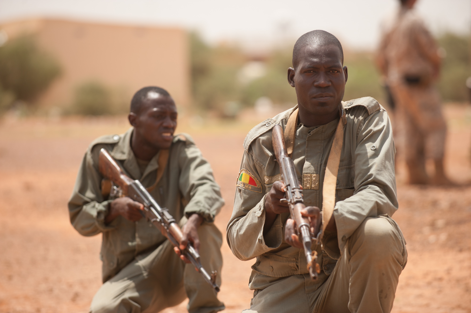 Militares españoles participan en el Curso de Instructor de Tiro para suboficiales malienses
