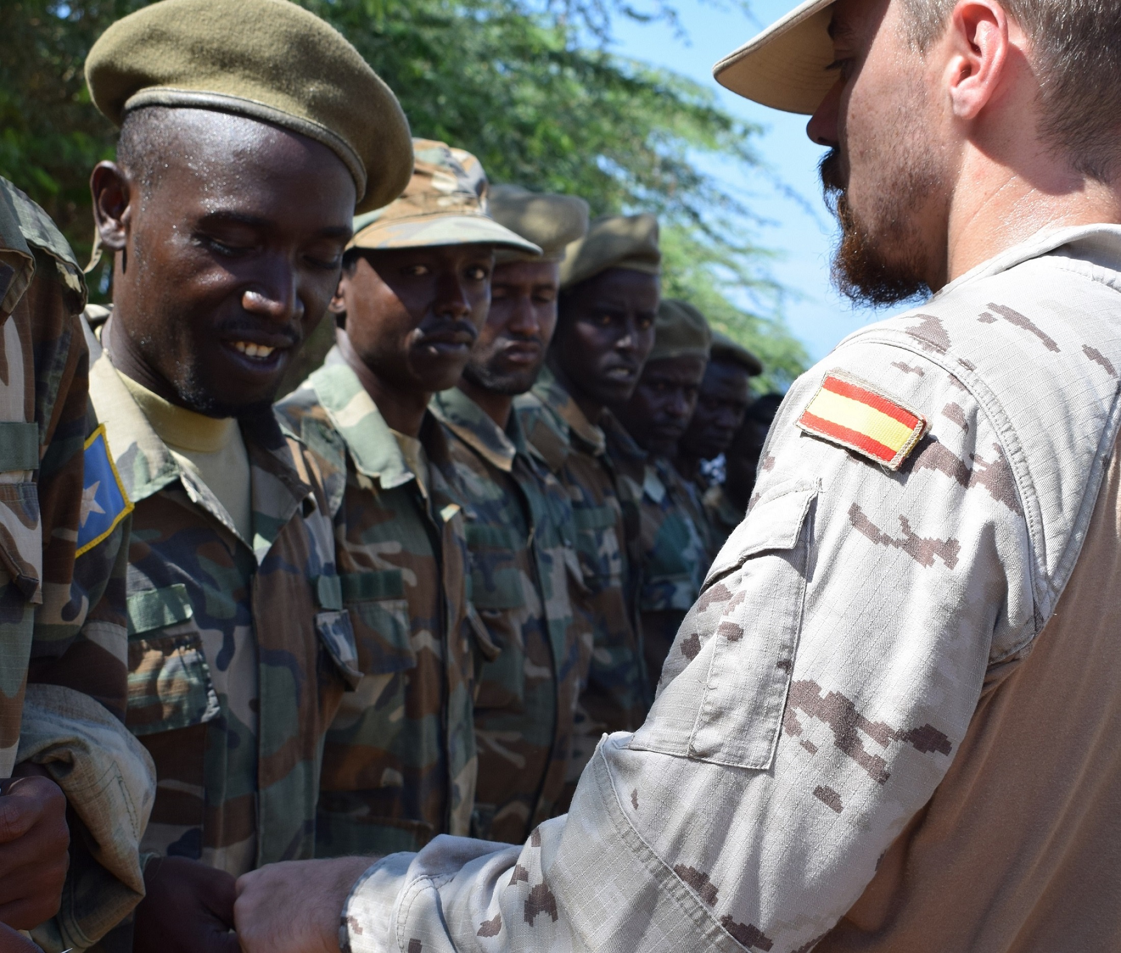 Los militares españoles, claves para la formación de una nueva compañía ligera somalí