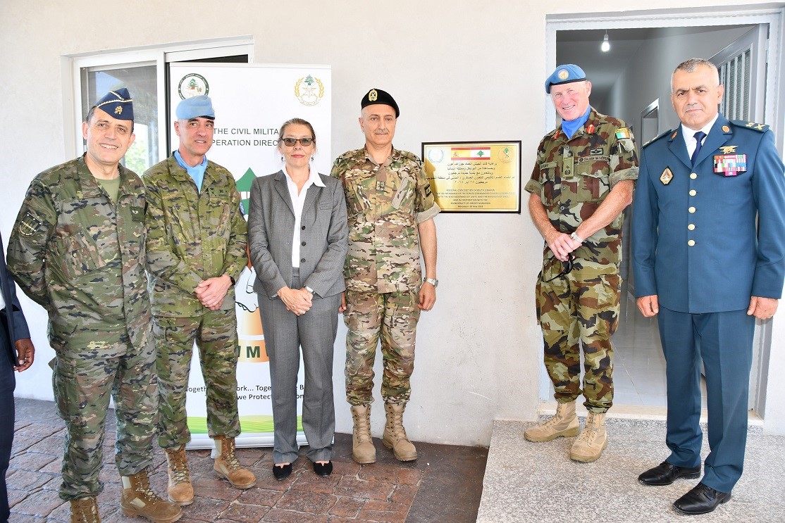 El Sur del Líbano cuenta con su primer Centro de Cooperación Cívico-Militar gracias a la aportación española
