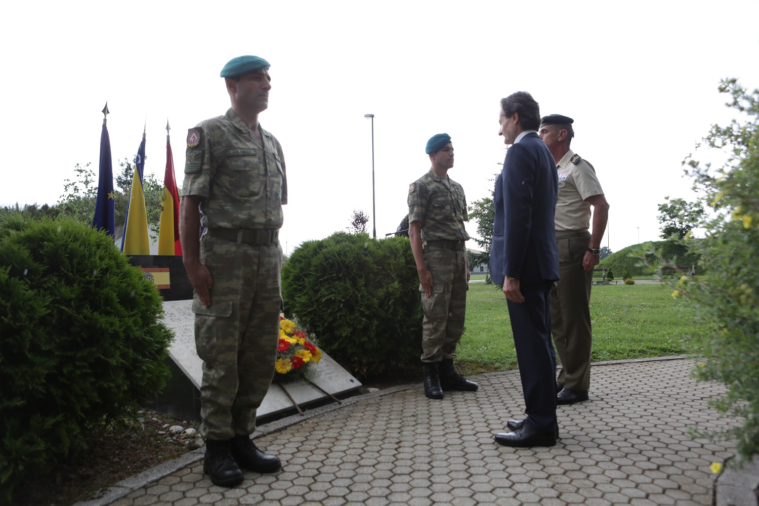 Bosnia recuerda a los españoles fallecidos en operaciones en el exterior
