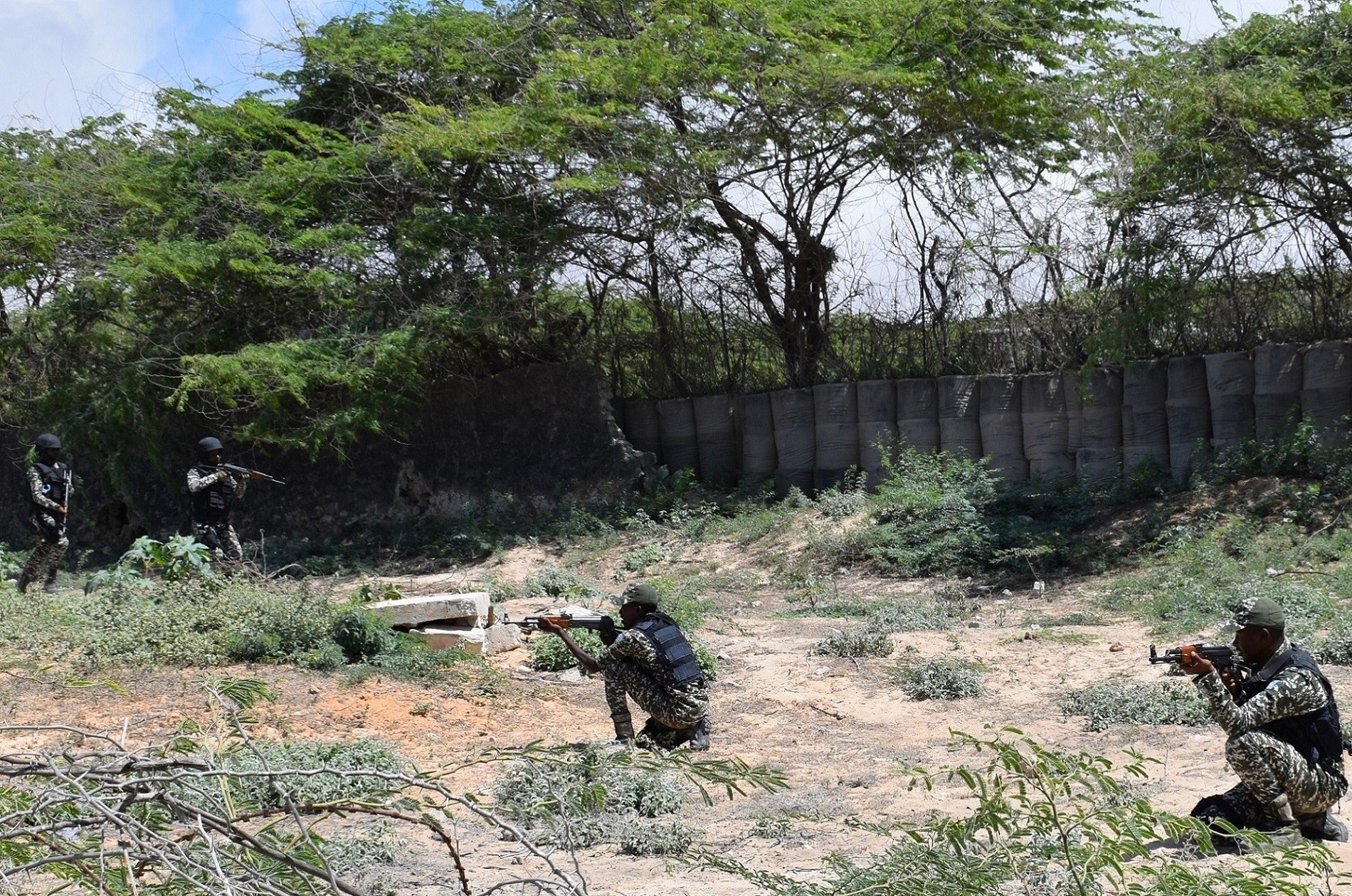 Los instructores españoles de EUTM-Somalia, claves para la certificación de militares somalíes