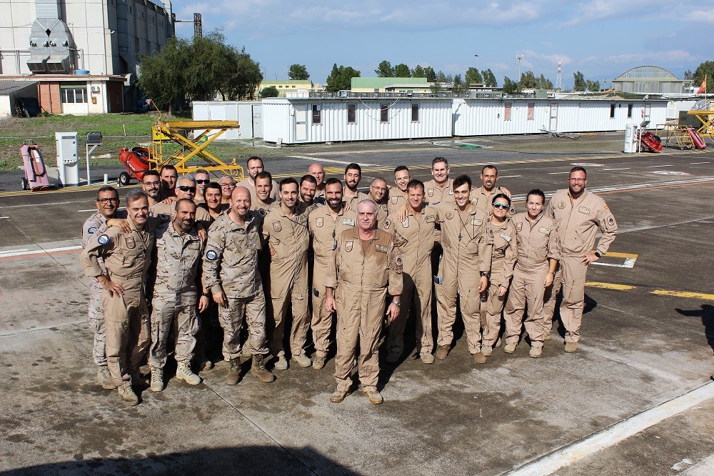 La 19ª tripulación del destacamento ‘Grappa’ finaliza su misión en “Sophia”