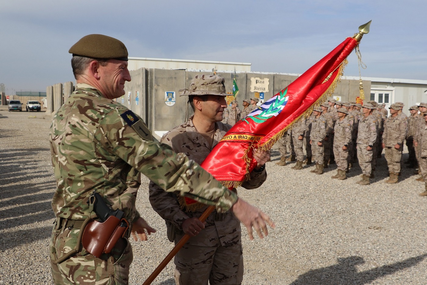 Comienza su trabajo en zona el IX contingente español de la Operación Apoyo a Irak