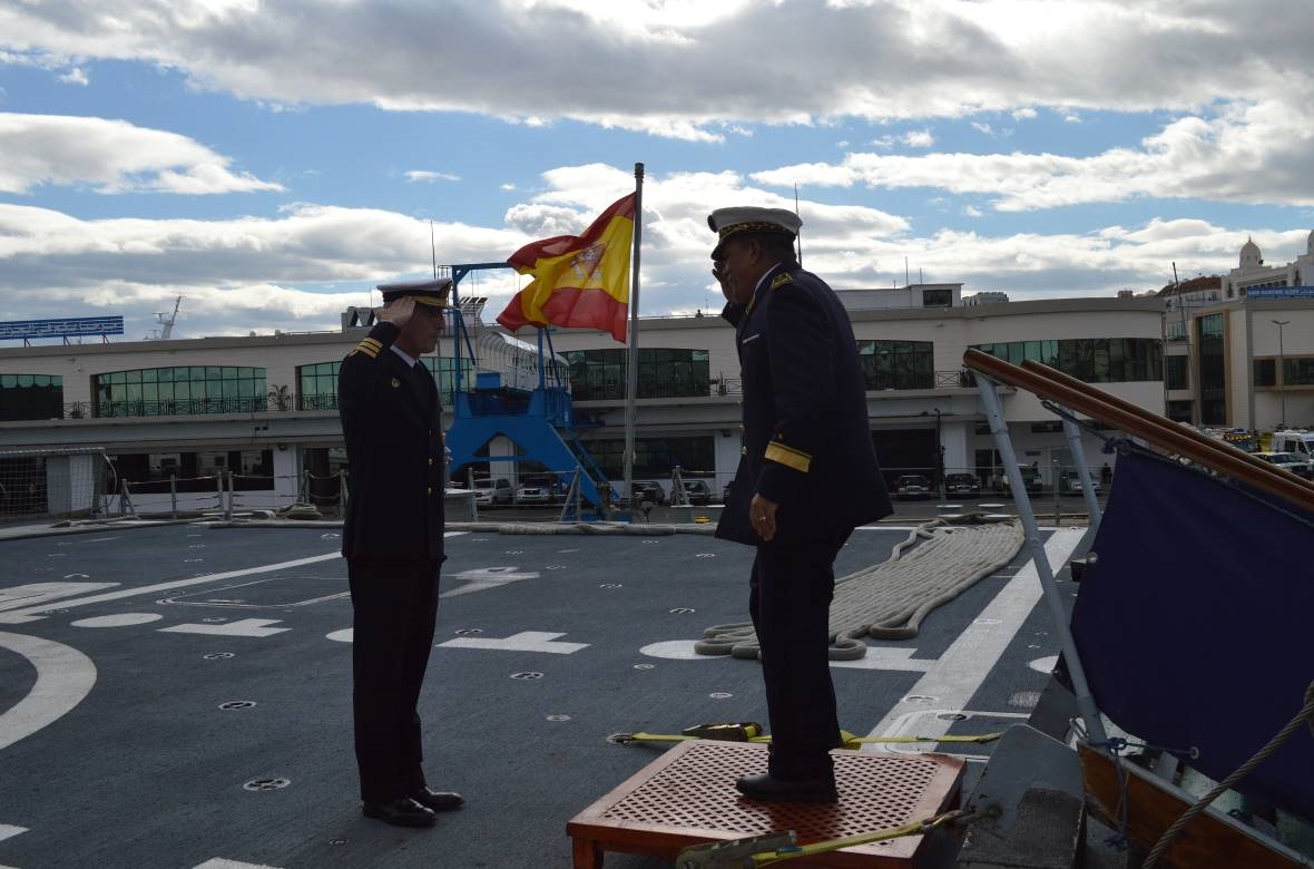 La “Cristóbal Colón” llega a Argel con la Agrupación Naval Permanente de la OTAN Nº 2