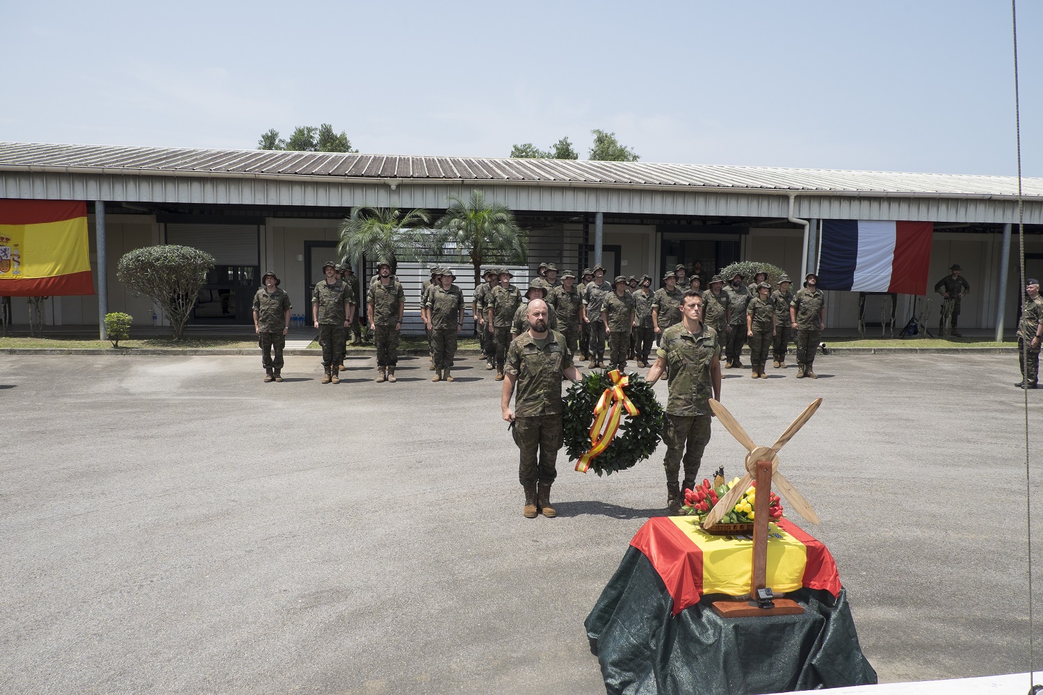 El destacamento Mamba cumple un lustro de lucha antiterrorista en Gabón